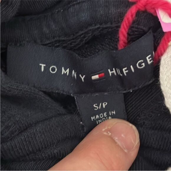 Tommy Hilfiger | Navy Blue Women’s Hoodie Sweatshirt Dress Size Small - Picture 14 of 16